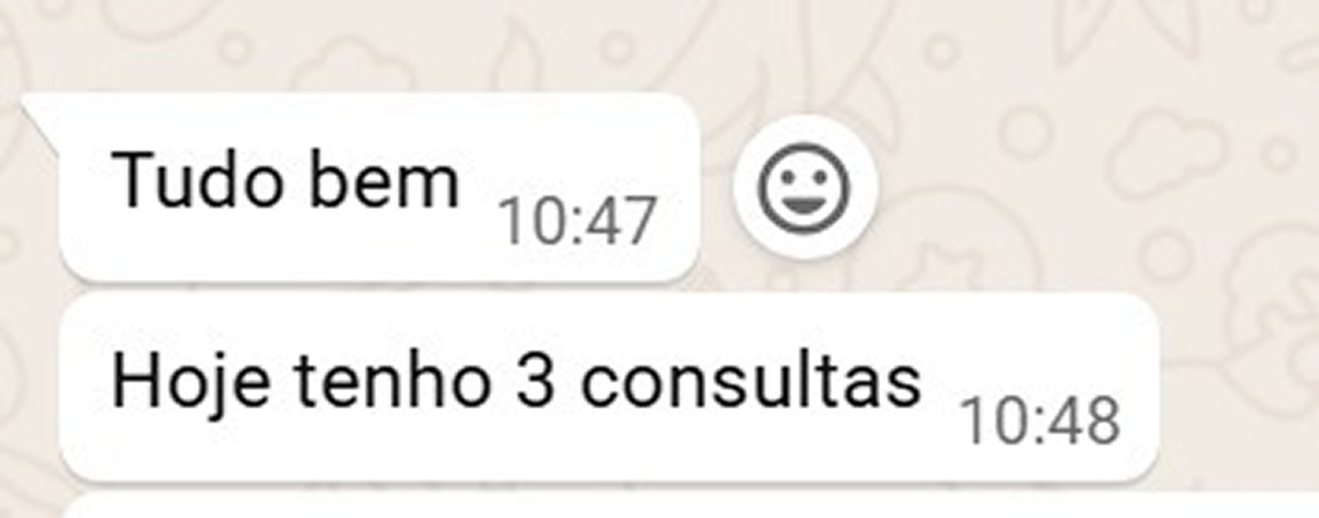 3 consultas em um único dia