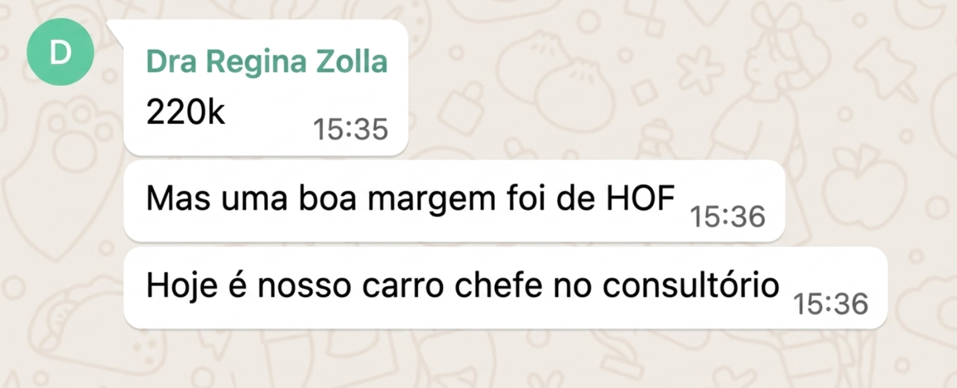 R$ 220k · HOF como carro-chefe